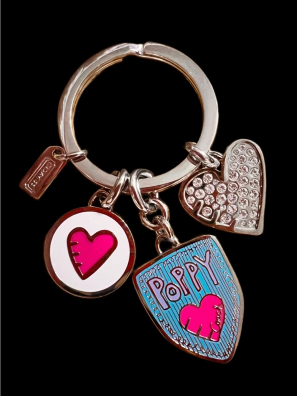 Coach Poppy Chan Fob Bag
Charm Keychain Extremely Rare